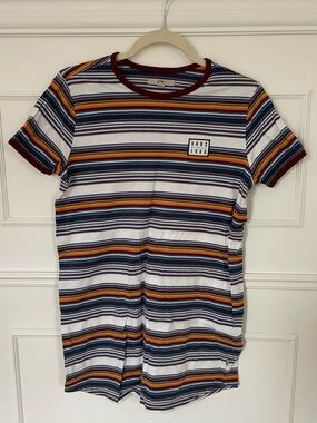 Vans t-shirt dress stripe Multi Color